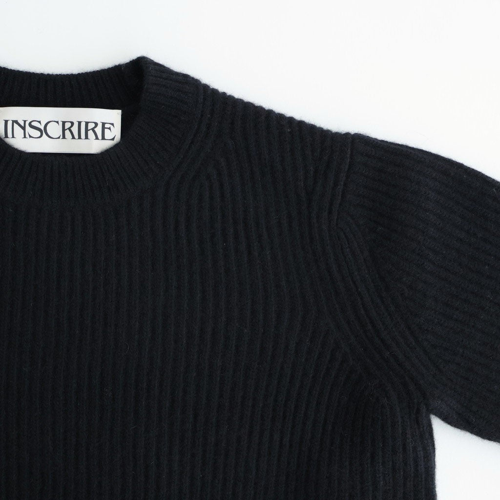 Rib Short Length P/O #BLACK [I25AW-K1]