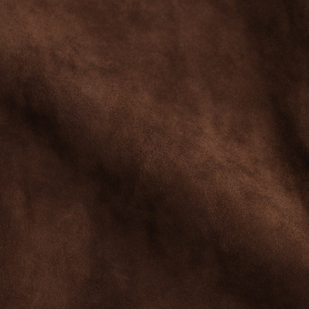 GOAT SUEDE ZIP JACKET #BROWN [ST.1551]