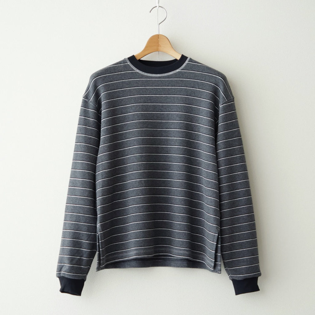 Border Long T-shirts #C/GRY [12520613]