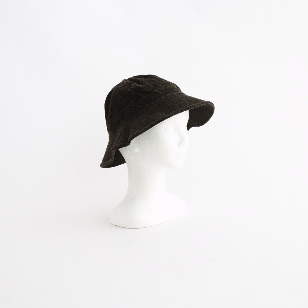 CORDUROY BUCKET HAT #D.OLIVE [43062901]