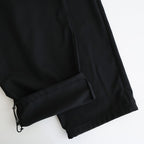 Melange Herringbone Stripe Chef Track Pants #BLACK [GM253-40335]