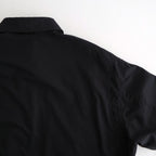 POWDER COTTON SWING TOP BLOUSON #BLACK [FSC254-30061]