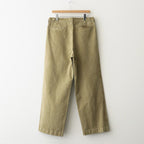 PRODUCT DYED FINX CHINO ONE-TUCK PANTS #BEIGE [A25AP01CP]