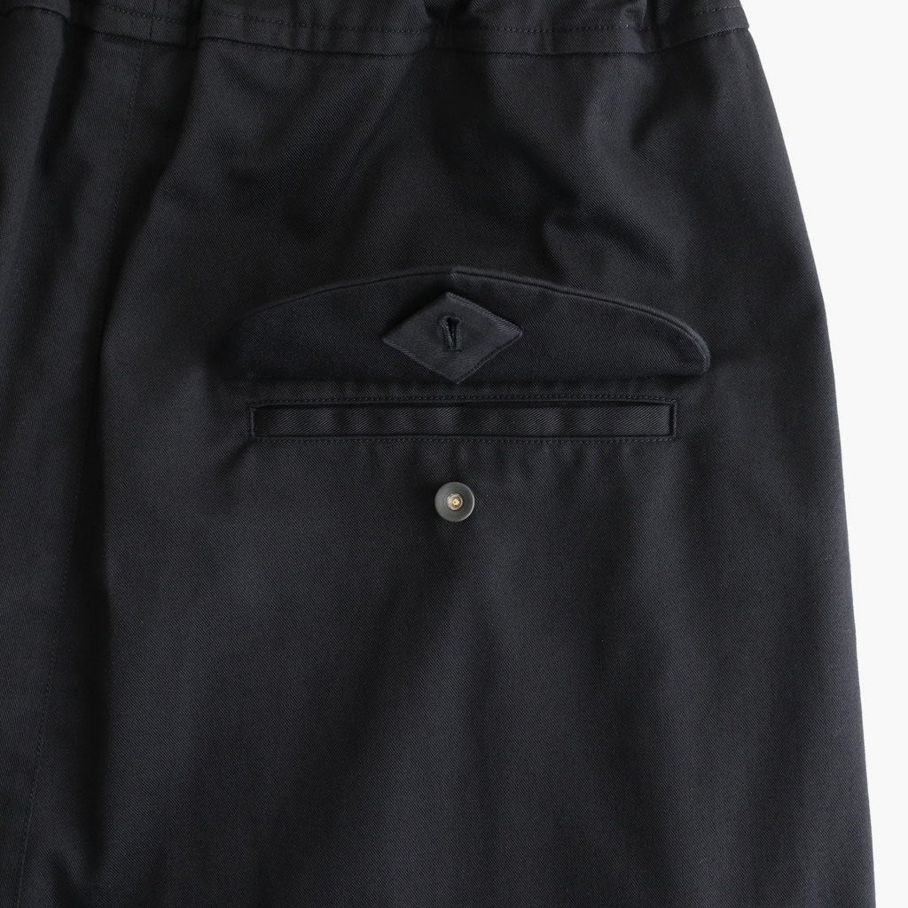 FB1PT - TC・ハイカウントスタンダードチノ テーパードパンツ #95 Black [SN_FR1201PF]