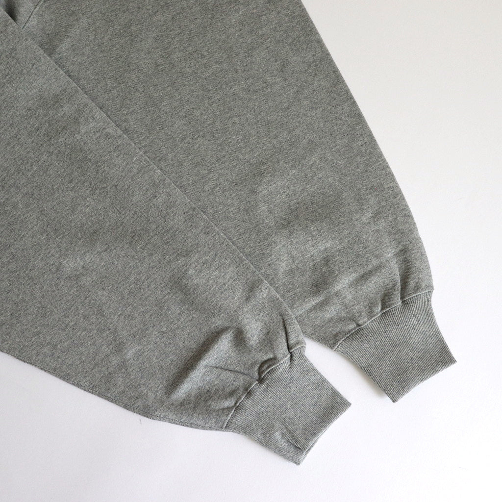 AS×FS LIGHT OZ CREW NECK SWEAT “COLLEGE” #H.GRAY [FSC243-70197AS]