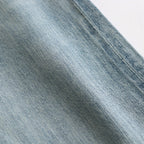 FADED SELVEDGE LIGHT DENIM WIDE PANTS #LIGHT INDIGO [A26SP03DE]