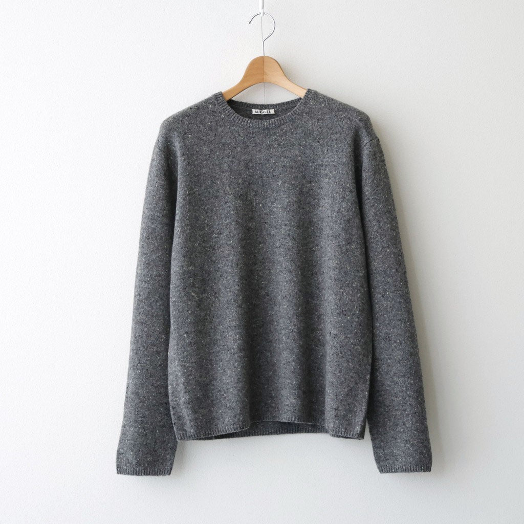 CASHMERE NEP KNIT P/O #MIX GRAY [A26AP01NE]