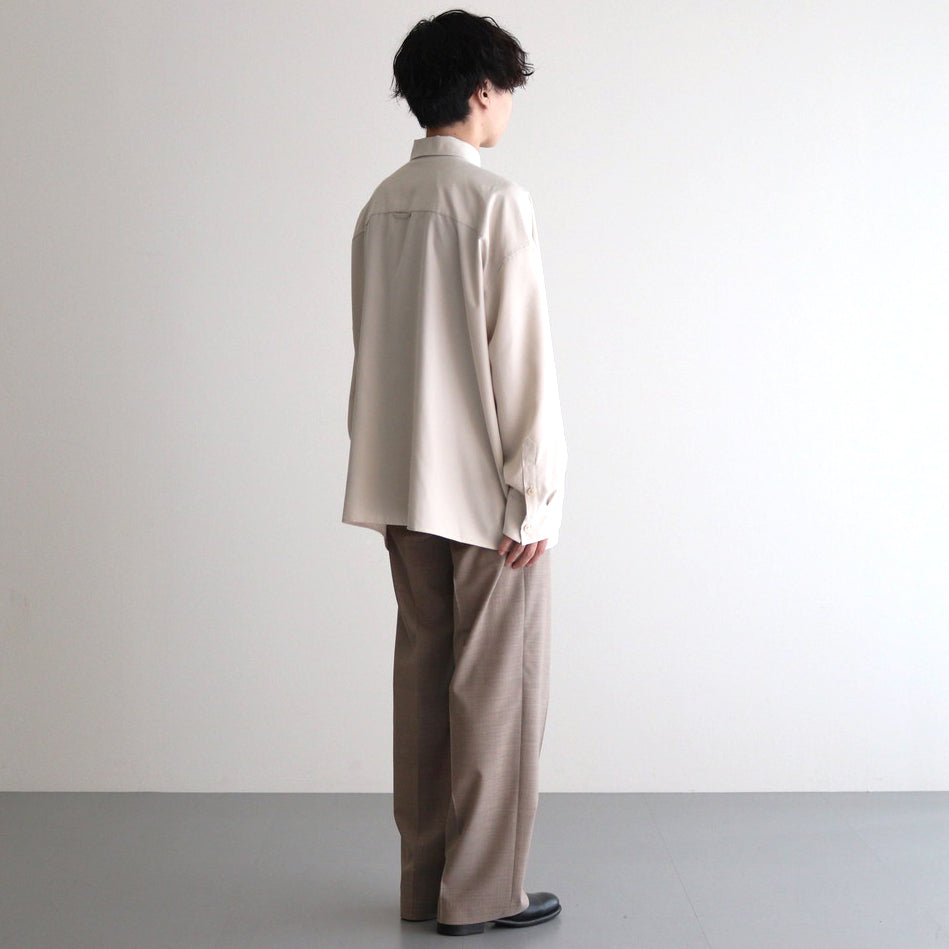 コードポケットロングSLシャツ-P #IVORY [D224-T781-P]