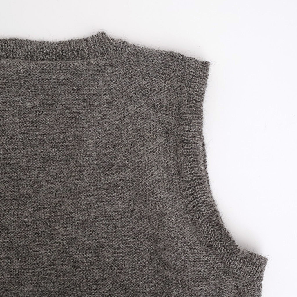 Guernsey Knit Vest #GRAY [41052202]