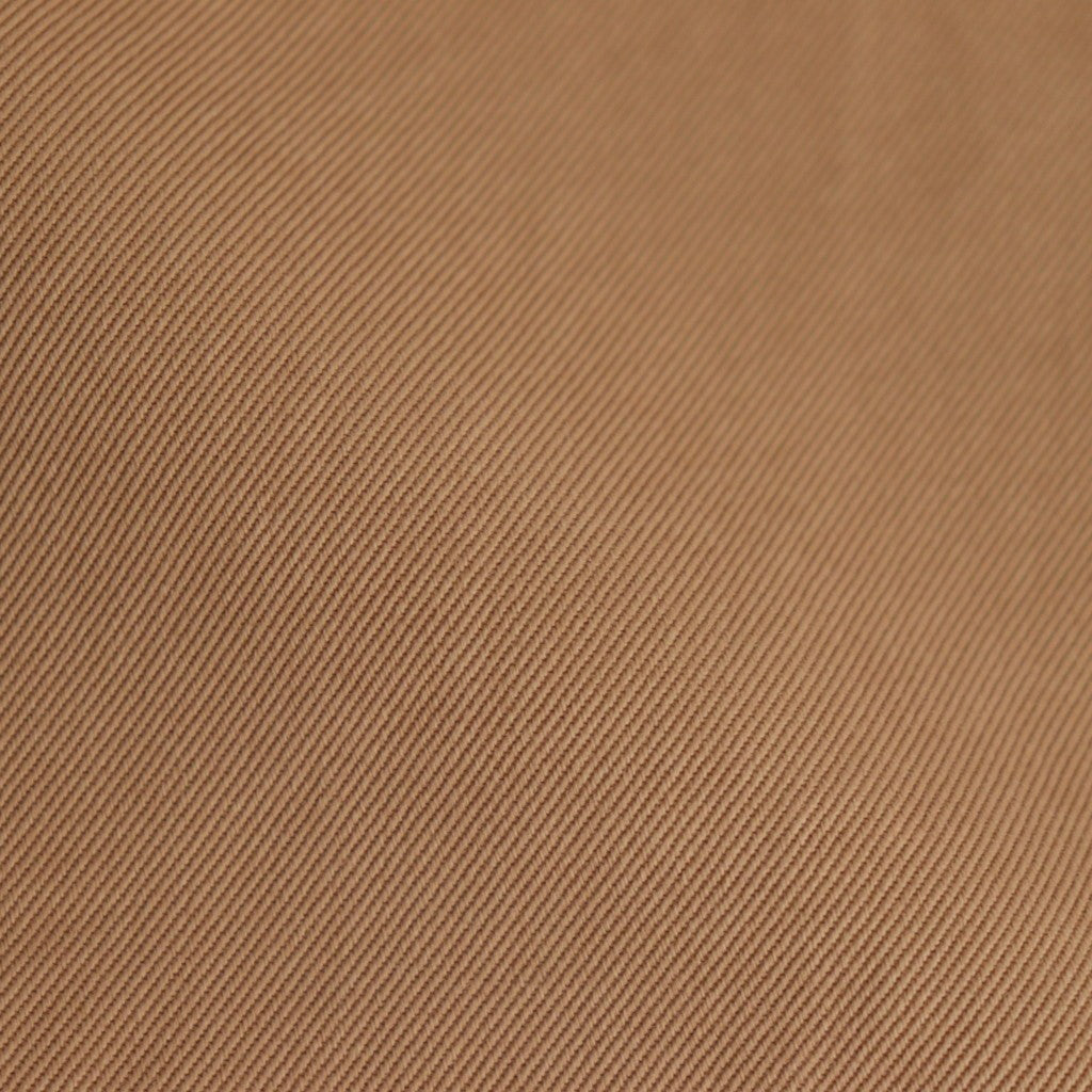 WASHED FINX CHINO ONE-TUCK PANTS #CAMEL BROWN [A25SP02FC]