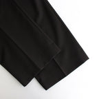 LONG WIDE TROUSERS #DARK BROWN [ST.1094]