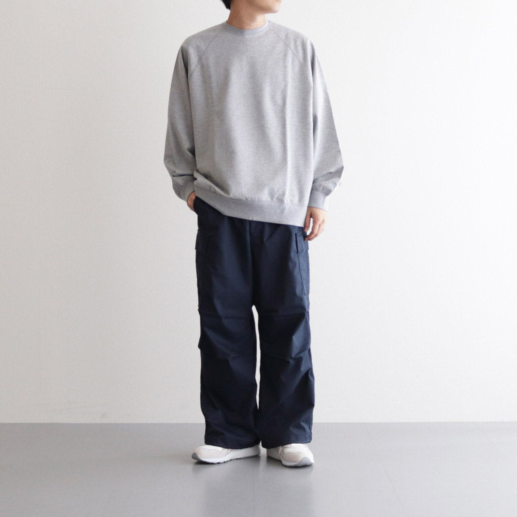 Ultra Compact Terry Crew Neck Sweater #H.GRAY [GM243-70142]