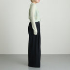 KID MOHAIR SHEER KNIT CARDIGAN #PALE GREEN [A25SC04FG]