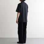 VIS/LI/RA TWILL CARGO TROUSERS #BLACK [ST.1434]