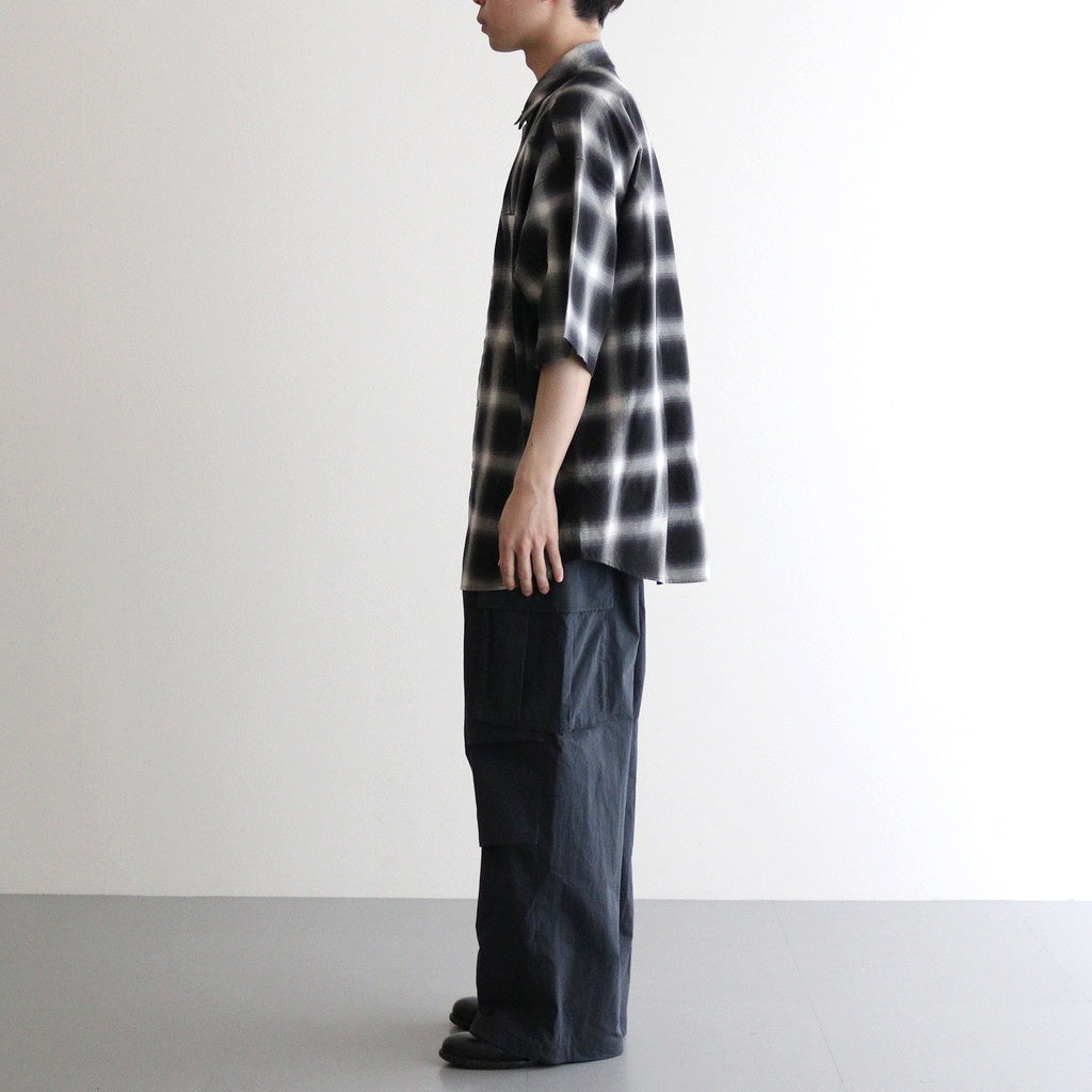 Reverb Ombre Shirt #Black - Ombre [AOESSH011]