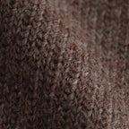 L-G Zip-up Vest #Brown [2403-020]