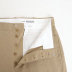 Chino Trousers - Wide #KHAKI [11052603]