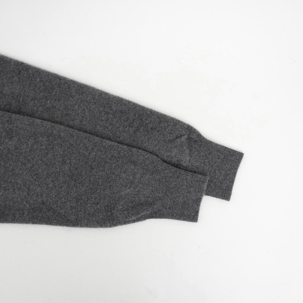 EXTRA FINE WOOL KNIT SKIPPER #GREY [ST.1636]