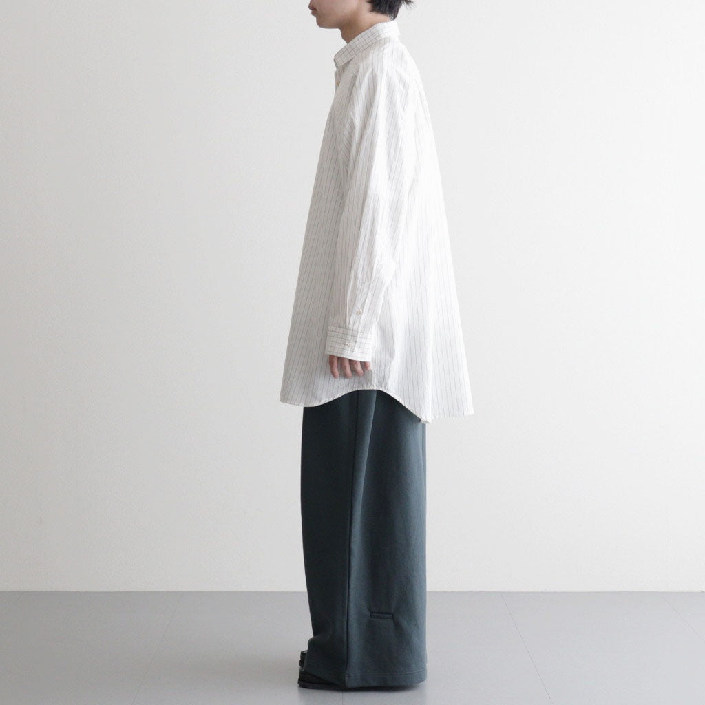 ヨークスリーブシャツ #WHITE STRIPE [D126-T610]