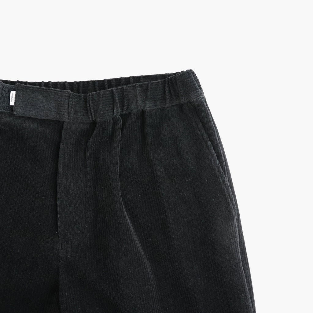 Soft Knit Corduroy Wide Tapered Chef Pants #BLACK [GM263-40112B]