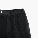 Soft Knit Corduroy Wide Tapered Chef Pants #BLACK [GM263-40112B]