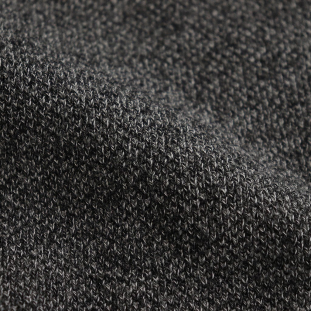 Moss Stitch Polo #D.Gray [2501-011]