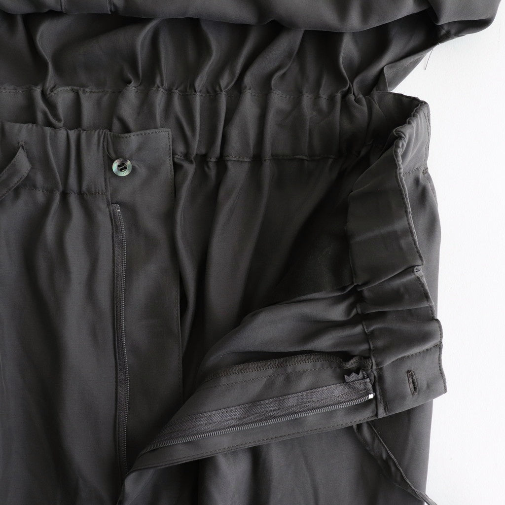 CUPRO JUMP SUIT #GRAY [YK25SS0940JS]