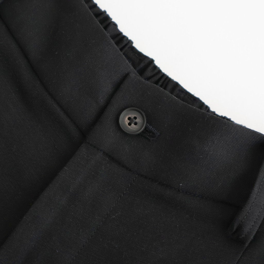 VIS/LI/RA TWILL CARGO TROUSERS #BLACK [ST.1434]