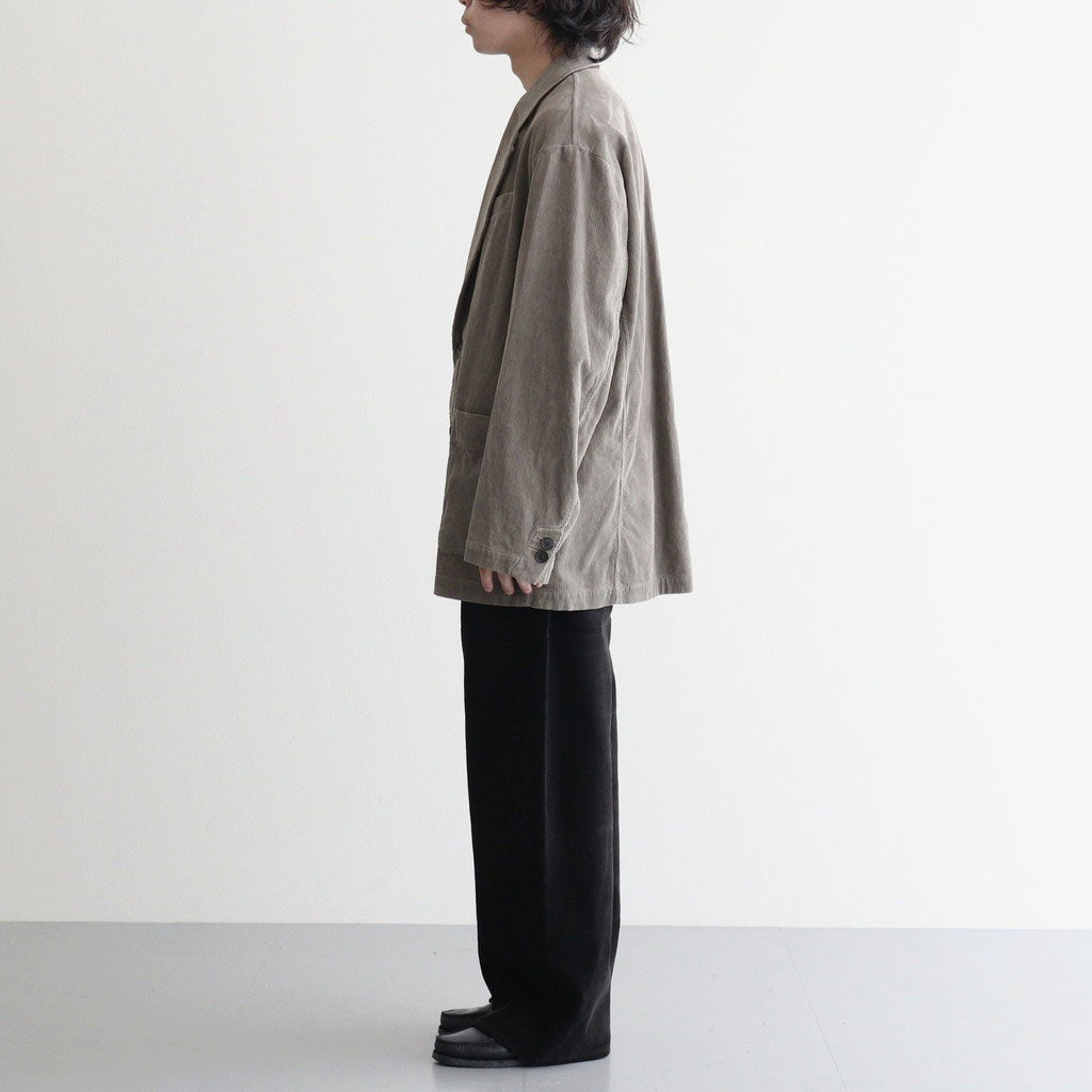 VINTAGE CORDUROY ROUND PANTS #BLACK [ST.1573]