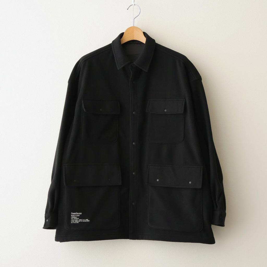 MICRO FLEECE COVERALL #BLACK [FSC253-50203]