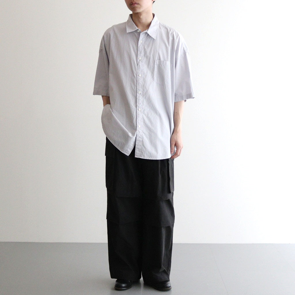 Huge Garment Shirt #Dove Gray [AOESSH016]