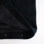 Melton Stand Collar Zip Blouson #BLACK [YK25FW01034B]