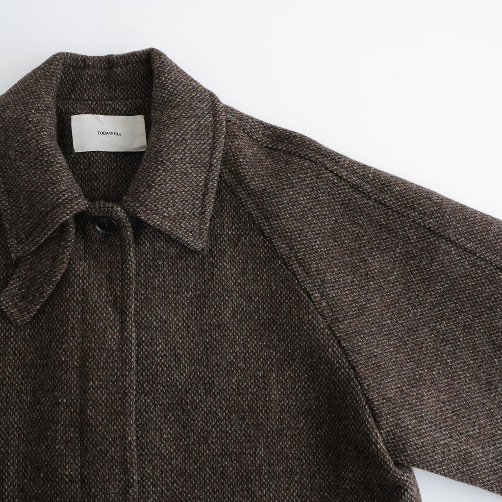 Mixwool Raglan Coat #CHO [12420003] - ciacura 三重県四日市市の