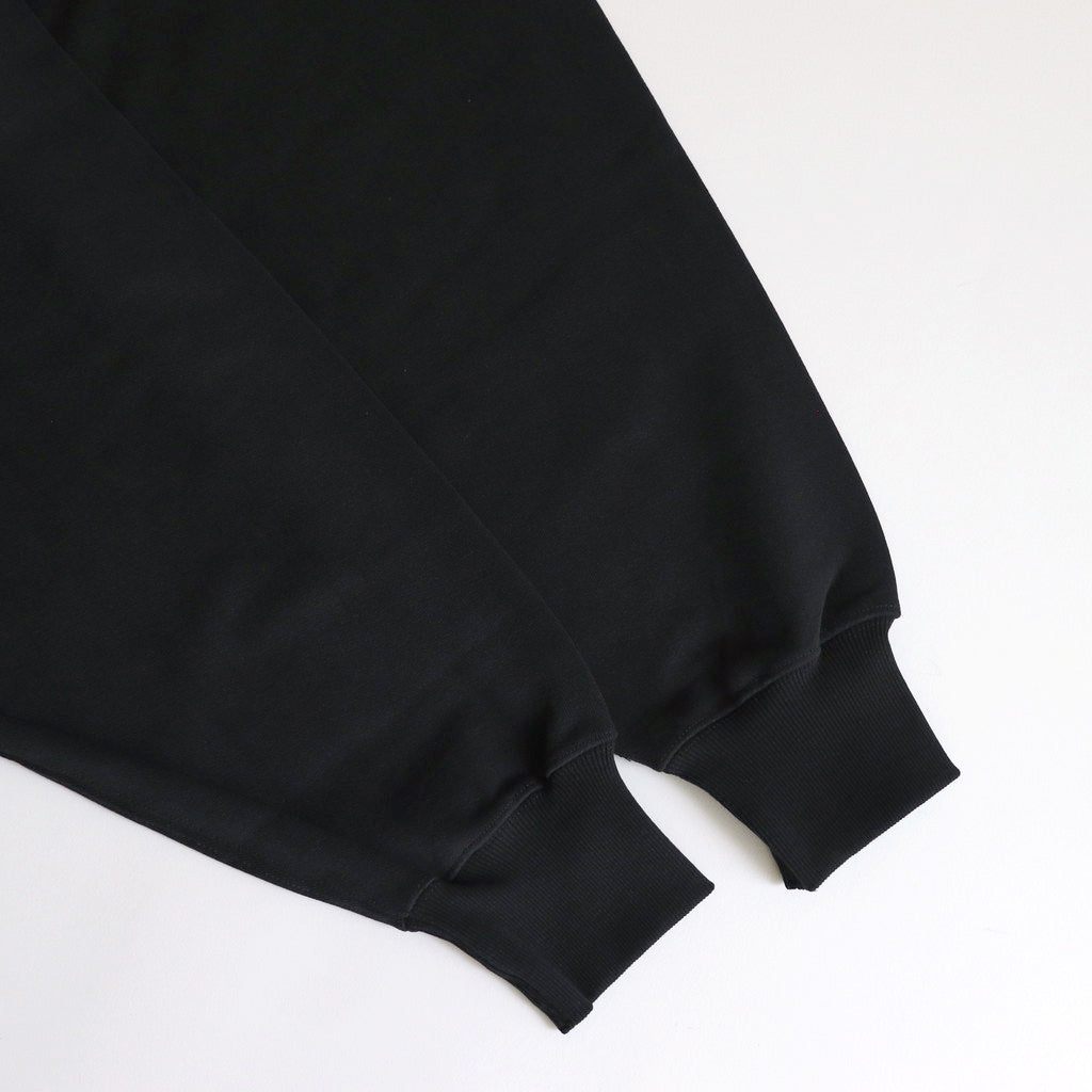 LIGHT OZ CREW NECK SWEAT #BLACK [FSC251-70160B]
