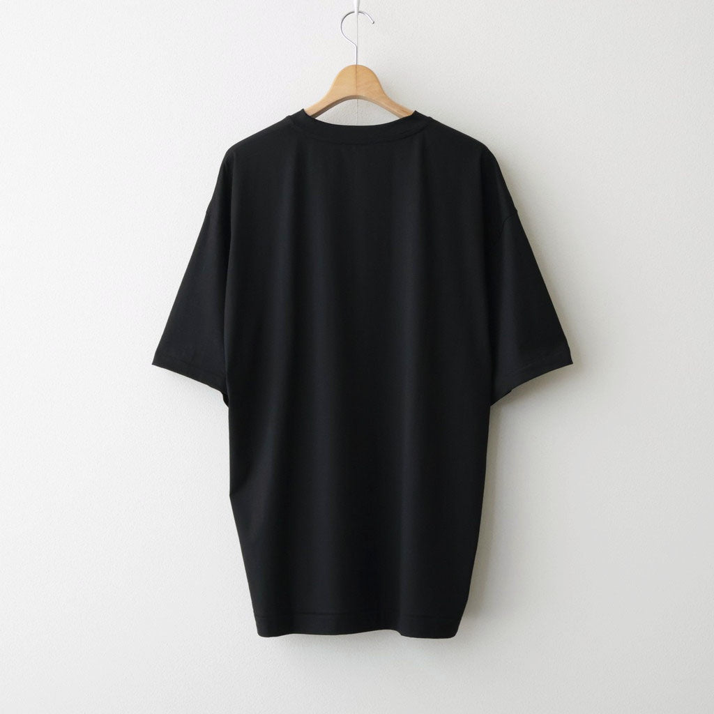SUVIN60/2 OVERSIZED T-SHIRT #BLACK [KKAGLW0015]
