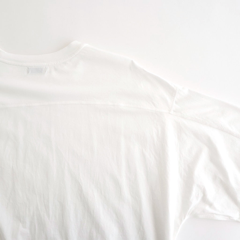 46G Suvin Cotton YOKE T-shirt #WHITE [YK26SS01226CS]