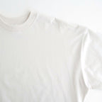 SUVIN 60/2 WIDE SLEEVE T-SHIRT #WARM WHITE [KKAGLM0016]