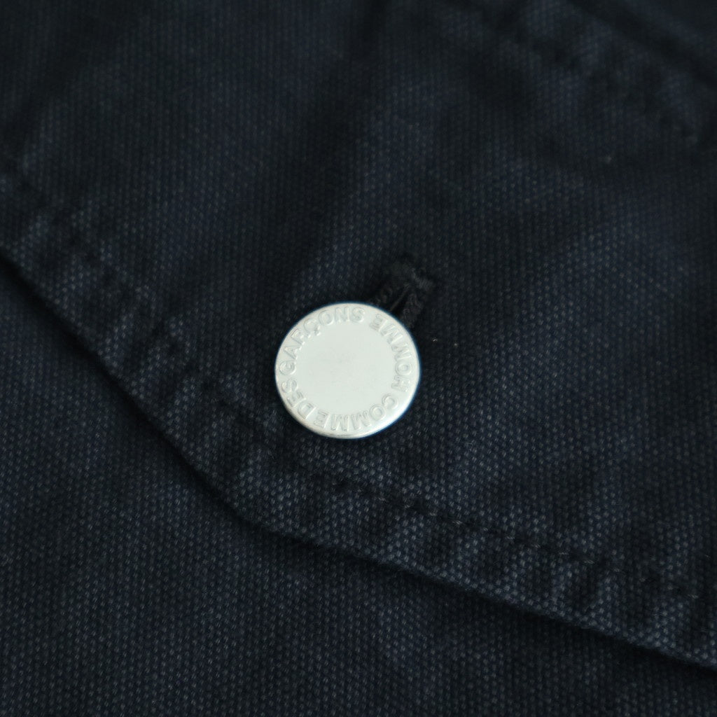 綿オックス 製品加工ブルゾン #BLACK [HP-J016-051]