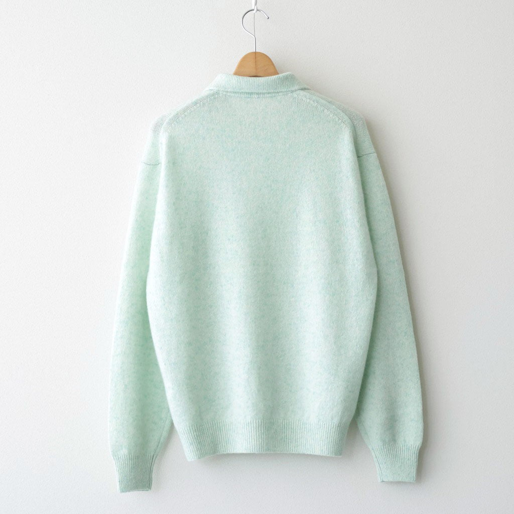CASHMERE NEP KNIT POLO #MIX MINT [A26AP02NE]