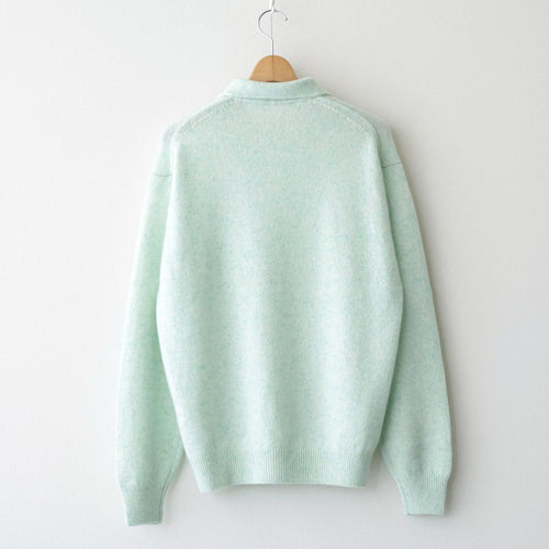 CASHMERE NEP KNIT POLO #MIX MINT [A26AP02NE]