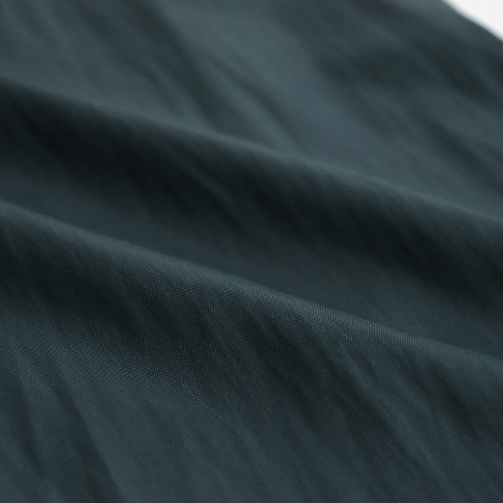 LEATHER LIKE POLYESTER CARGO PANTS #DUSTY GREEN [YK24SS0638P]