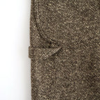 HOMESPUN TWEED PAINTER PANTS #BROWN [A25AP03HT]