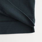 FSSOT | 製品染 30/-スパンポリエステルワッフル クルーネックオーバーサイズプルオーバー #DARK GREY [GE_FR1203TF]