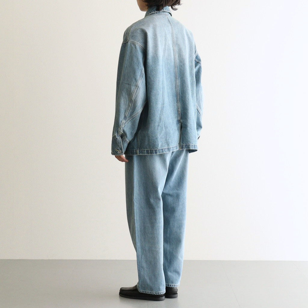 CORPORATE DENIM FIVE POCKET PANTS #LIGHT WASH [FSC263-40156FB]