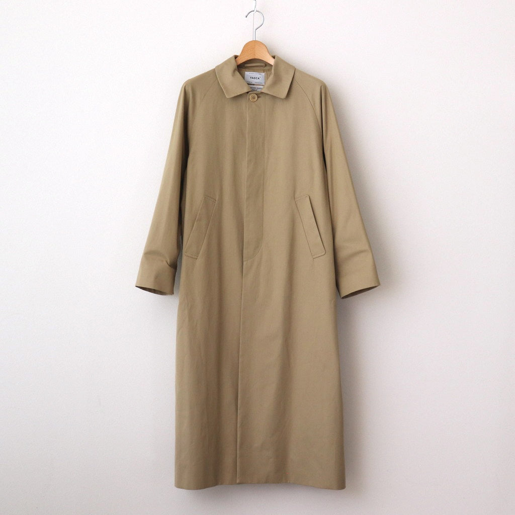 SOUTIEN COLLAR COAT LONG #khaki [64554]