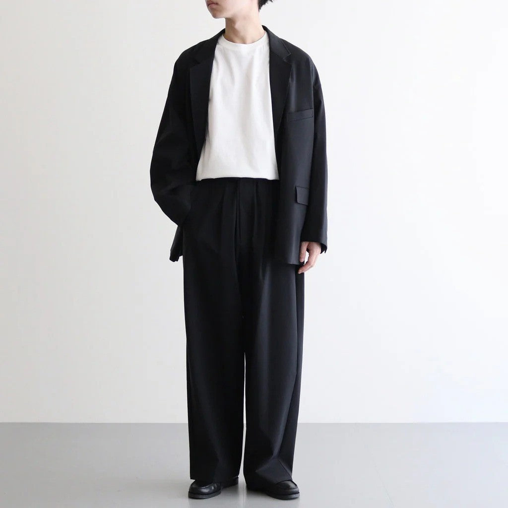 Compact Ponte Wide Chef Pants #BLACK [GM261-40041B]