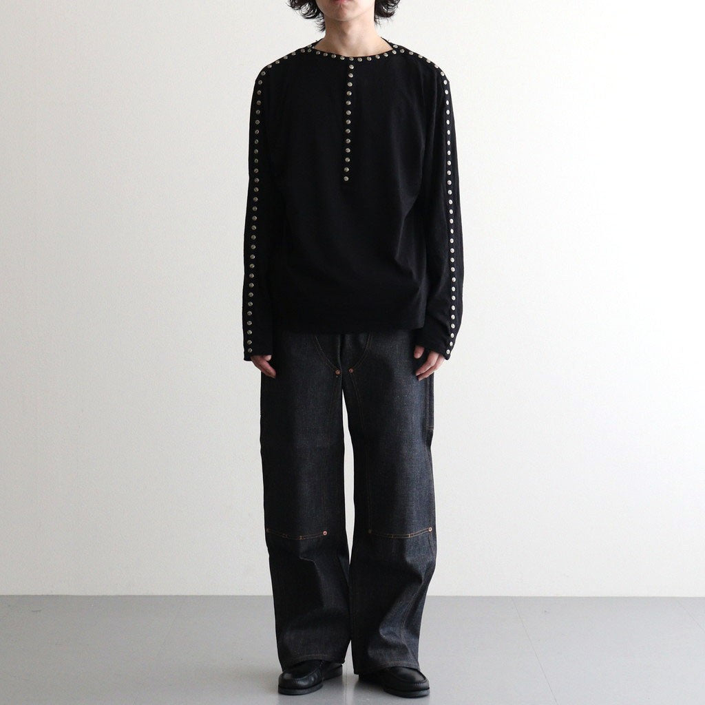 MODERN DENIM PANTS PAINTER #RIGID INDIGO [MODERN005]