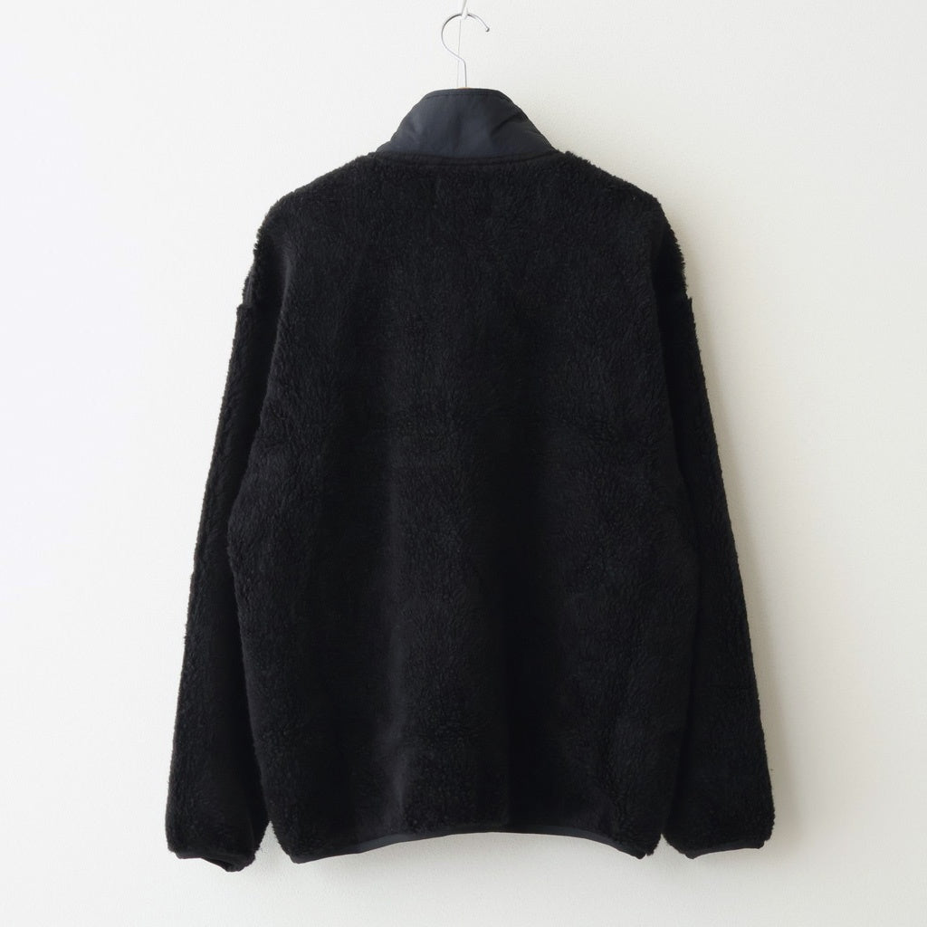 Wool Boa Pullover #BLACK [GU253-30475]