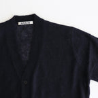 KID MOHAIR SHEER KNIT CARDIGAN #NAVY [A25SC04FG]