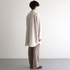 ヨークスリーブシャツ-P #IVORY [D224-T710-P]